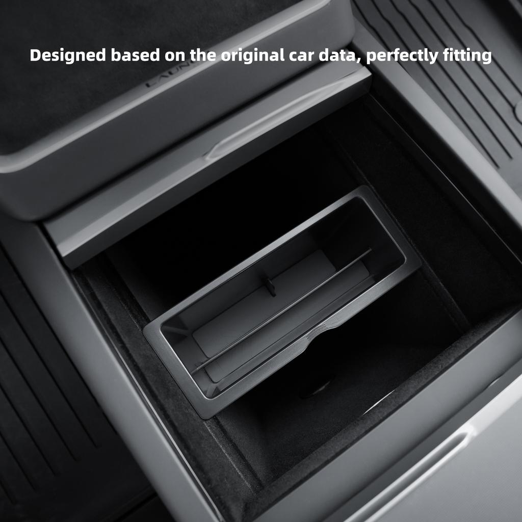 For Tesla Model Y Juniper 3 Highland YL 2026 Center Console Storage Box Holder Console Organizer Car Storage Box Accessories