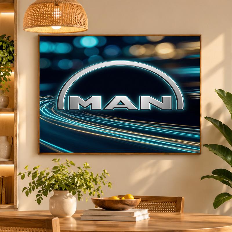 5D Diamond Painting man truck DIY Full Drill Diamond Art Kit Home Decoration
