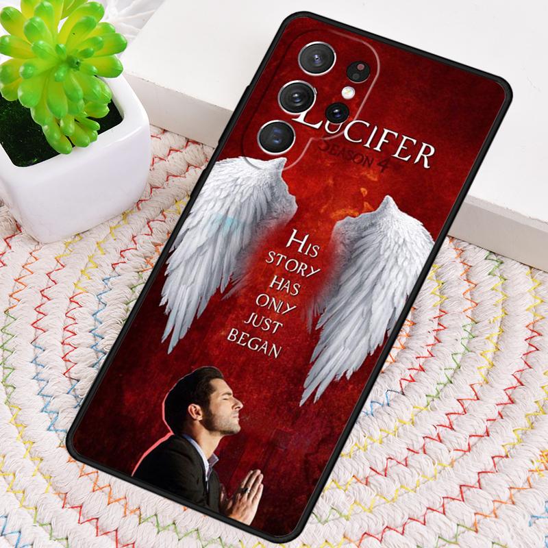 American TV Series Lucifer Phone Case for Samsung Galaxy Note 10 Pro S26 Ultra S23 S24 FE S25 S21 S22 PLUS Shockproof Cove
