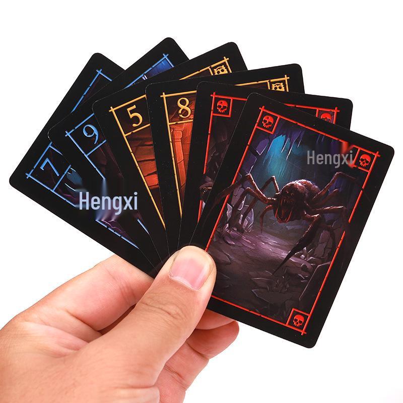 Inca Treasure Hunt: Portable Edition - Luck & Strategy Table Game for 3-8 Players, Perfect for Family Fun & Team Building