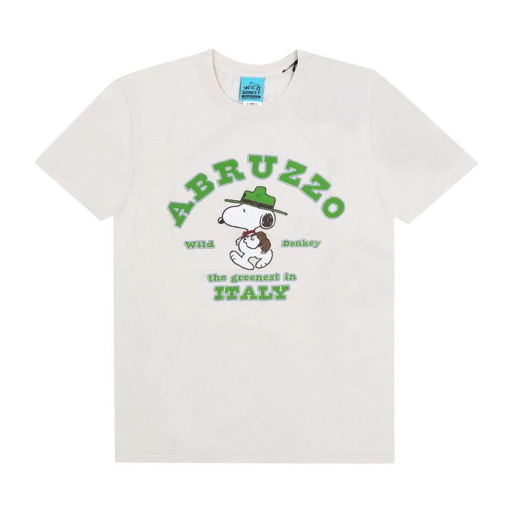 Wild Donkey T shirT Unisex T Abruzzo T-ABRUZZO NATURAL (XS)