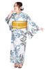 Kimono Hiroba Yu Plus Size Yukata Set and Includes and Dressing Plus Size Yukata Set for Plus Size Large Floral Classic Women's (Sizes 2L, 3L, 4L, 5L)
