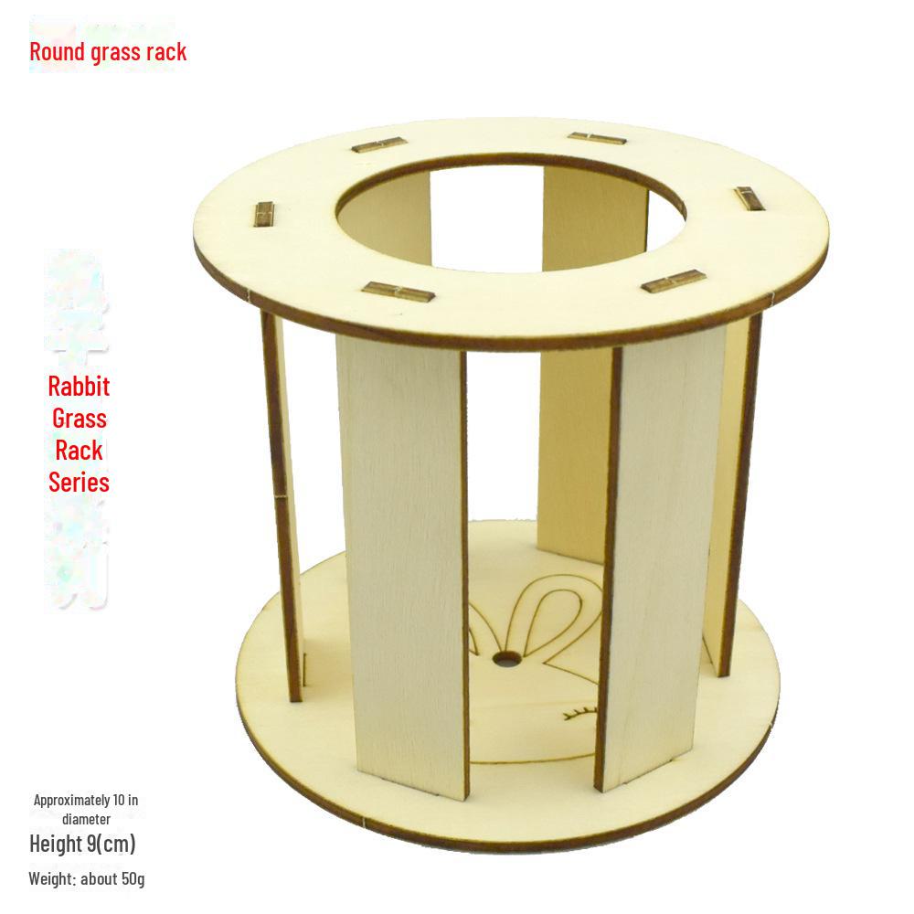 

Миска для корма кроликов и шиншилл «два в одном» с подставкой для травы, устойчивая к жеванию конструкция для использования в стационарной или внешней клетке See instructions