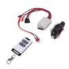 RC Car Winch Simulated 1 10 Scale RC Model Crawler Car Metal Winch with Connecting Line and Remote Controller for Axial