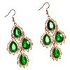 Pair of Beautiful Multicolor Dangle Earrings Drop Designs Elegant Comfortable for Women Daily Wear