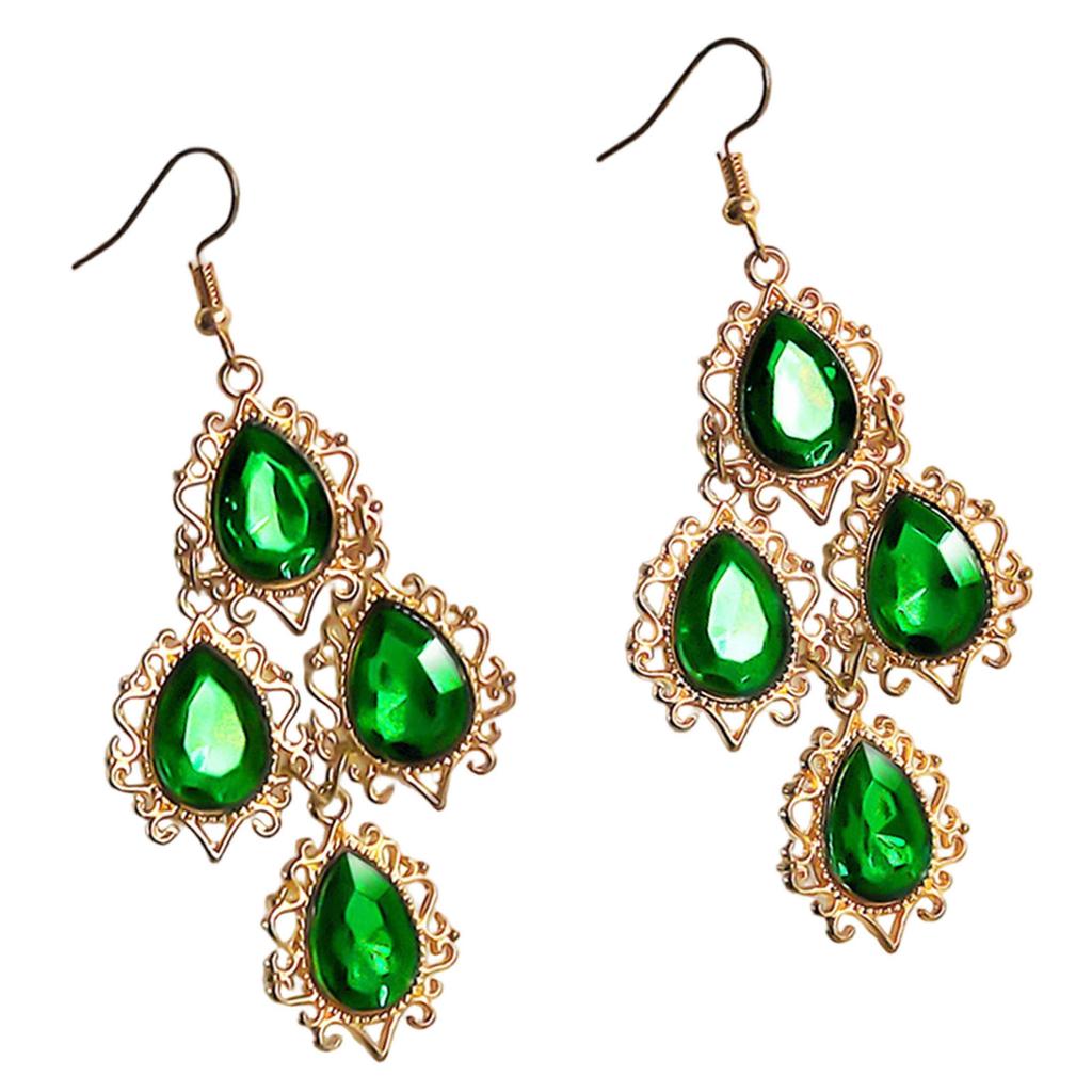Pair of Beautiful Multicolor Dangle Earrings Drop Designs Elegant Comfortable for Women Daily Wear