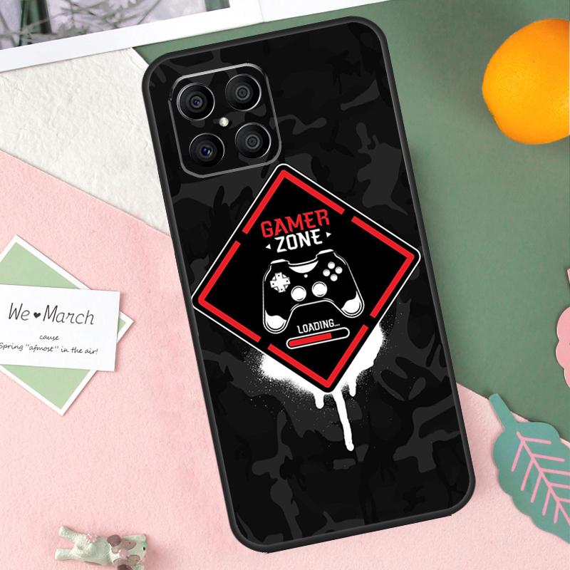 

Game Console Gamer Zone Case For Honor X8b X9b X9c X9a X8a X8 X9 50 70 90 Lite Honor 200 Lite Magic 7 5 6 Pro Cover Honor 70