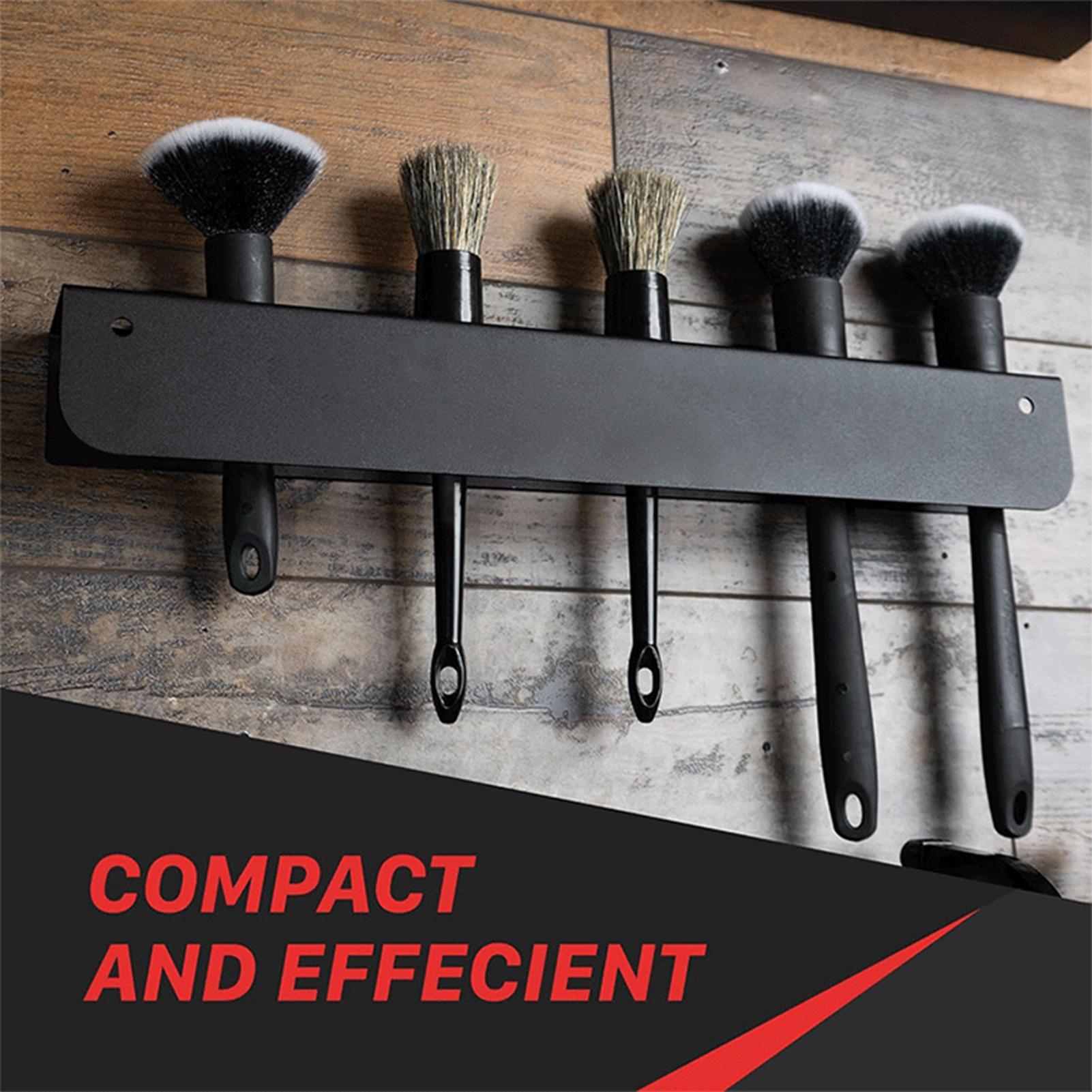

Car Detailing Brush Organizer Wall Mounted Car Tool Organizer Automobile Maintenance Supplies for Indoor Outdoor Workspaces Room CHINA