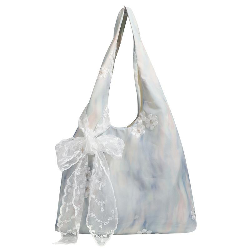 Chinese Style Embroidery Art Fairy Cloth Bag Shoulder Handbag Commuter Large Vest Bag