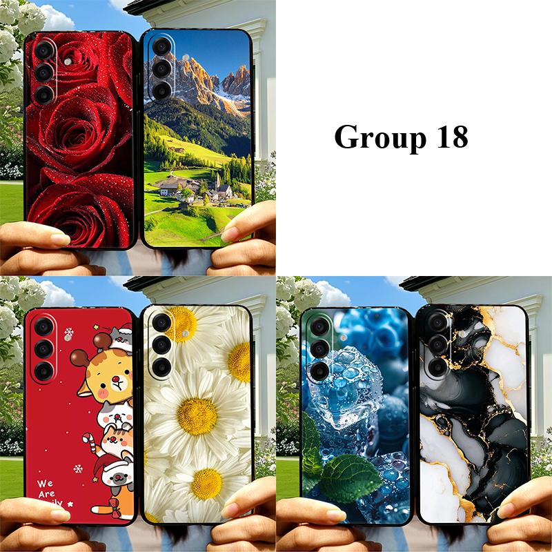 

For Samsung A15 Phone Case Soft Silicone TPU Cover Funda Samsung Galaxy A 15 Back Protection Casing Anime Cartoon Bumper Cases Samsung A15 5g