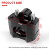 Motorcycle Handlebar Riser Mount Clamp 28mm 1 1/8" Universal Handlebar Fat Bar Risers Mount Clamp Fit for Dirt Bike