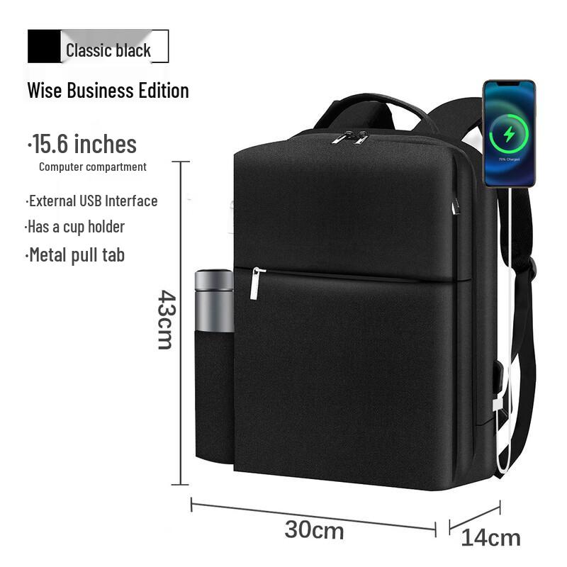 Kangbai Men s Business Laptop Backpack 16 inch