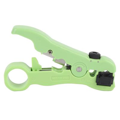 Narzędzie do ściągania izolacji i cięcia Kabel koncentryczny TV Kabel sieciowy Ściągacz Izolacji Cięcie Okrężne i Poziome dla