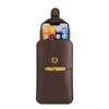 Universal 7.2" Ultra-Thin Leather Waist Pack for Phones with Card Holder