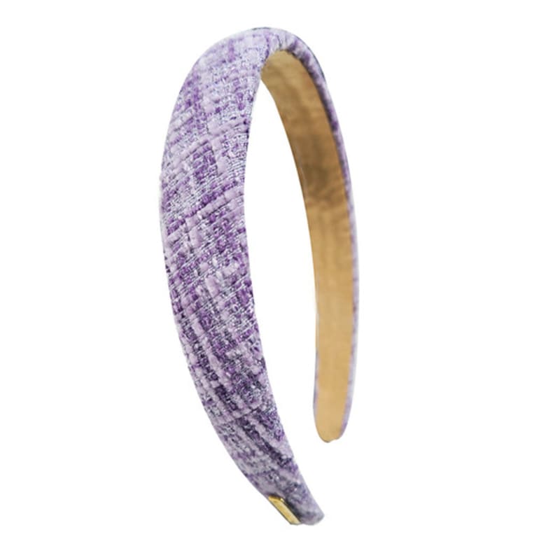 

jewelCOUNTY Цветной твидовый ободок для волос GREEN