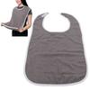 Adult Bib   Hook and   Machine Washable Senior Dining Clothing Protector for Eating Nursing Homes