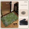 High-end Retro Printed Carpet Diatomaceous Earth Mat Bathroom Mat Water Absorbent Quick-drying Non-slip Mat