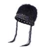 Autumn Winter Plush Pullover Hat Women Wool Hat Coldproof Warm Knitted Hat
