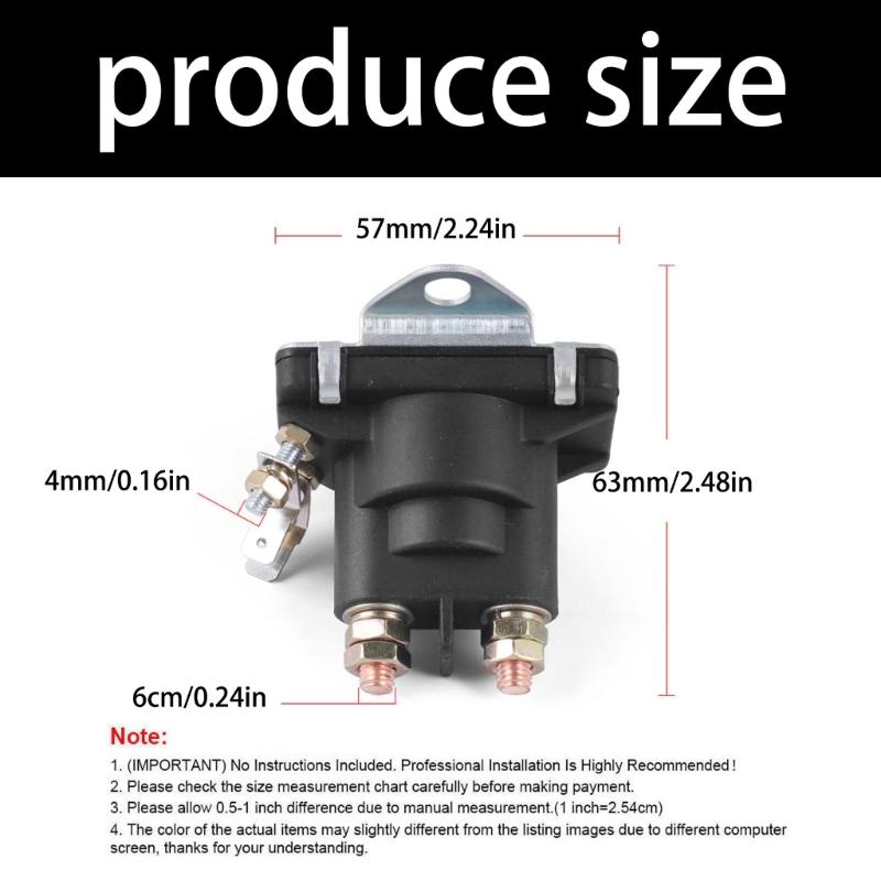 Starter Tilt Trim Pump Relays Solenoid 89-94318 89-818864T 89818864T for Mercruiser Outboard 35HP-275HP Easy Installation