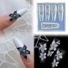 Silicone Nail Carving Mold Flower 3D Acrylic Nail Art Decorations Stamping Plates Diy Manicure Nail Accessories Tools