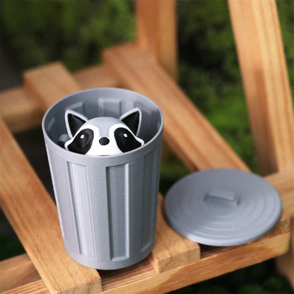 Cute Raccoon Figure Toy Models Joints Movable Articulated Raccoon Toy  Room Decor