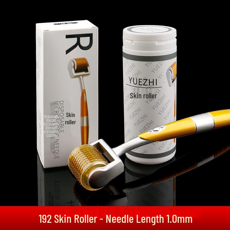 Gold Microneedle Derma Roller for Acne Scars, Pores & Skin Treatment