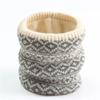 New Knitted Fleecing Thickening Neckerchief Winter Warm for Women Men Soft Muffler Neck Ring Scarf Fashion Outdoor Face Ski Mask
