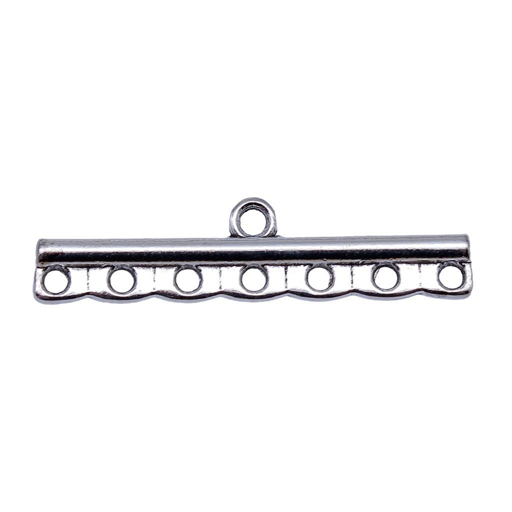 Geometric Flower Multi Loop Connectors Metal Links For Earrings Accessories Parts