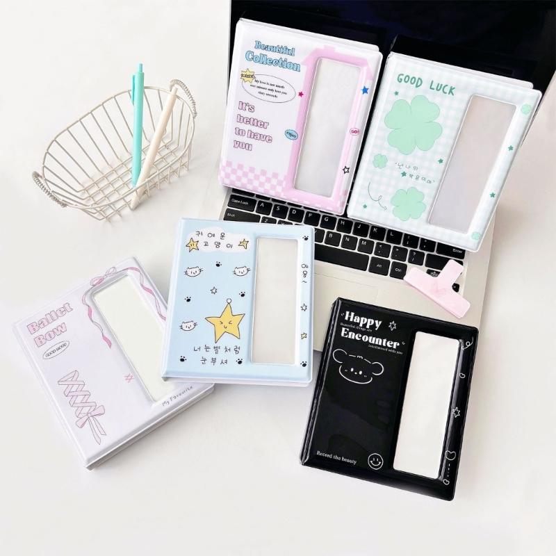 Picture Holders Cartoon Cover Photo Booth Album Collecting Book for Fan and Photographers for Storing Event Memory