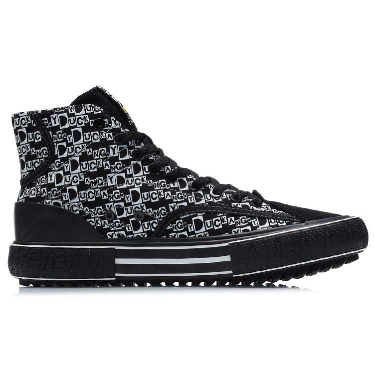 Li Ning Classic Canvas Hi X Disney 'Black White' AGCR179-1