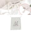 Practical Drawstring Linen Bread Bags Sustainable and Breathable Packaging Pouch Perfect for Bread Fruits and Snacks