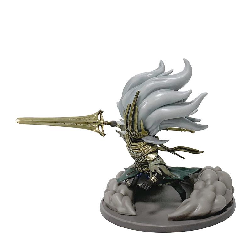 Nouvelle Figurine de Jeu Dark Souls 3 de 14 cm Roi Sans Nom Édition Exclusive Dragon Slayer Statue GK Modèle Jouet Décoration de Bureau Cadeau Pour les Fans
