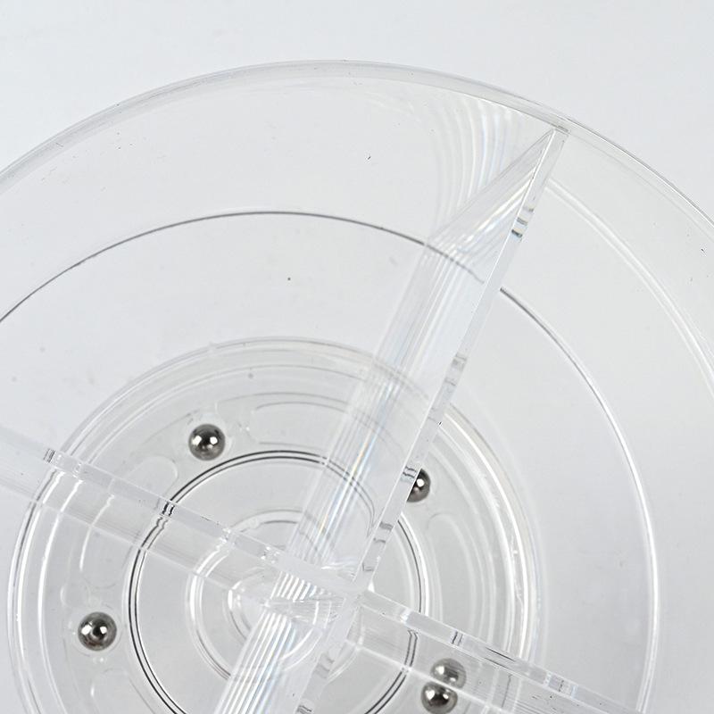 Acrylic Rotating Desktop Pen & Stationery Organizer