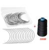 50 PCS Curved Needles Leather and Weaving Needles for Carpet Leather Canvas Repairing Blocking Knitting Modelling Crafts
