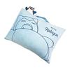 MORIPiLO Pokemon Snorlax Mascot Pillow - Compact Cushion with Handle, 28x39x9cm (Snorlax Blue) - Perfect for Naps and Lumbar Support, Cute Design