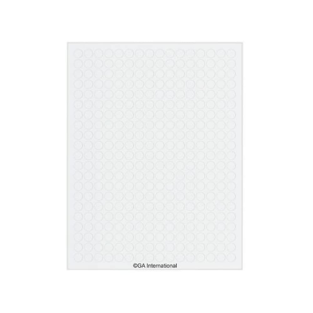 GA International CryoLabel Laser Printer 336 Labels x 16 Type, Sheets, CL-48T1-WH