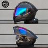 ORZ Unisex Motorcycle Helmet DOT Certification Double Lens Cross Section Helmet Safety Modular Flip Helm Helmet With Visor