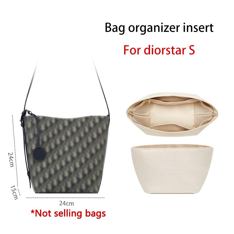 

Bag Organizer Insert For Diorstar Mini Durable Fashion Gift Bag Support Storage Inner Modification Bag Accessorie Bags not included