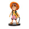 6ks Anime One Piece Periferie Postava Luffy Solon Ručně vyrobený PVC Model Roztomilá Ozdoba Dětská Hračka Dárek k Narozeninám Vánocům