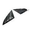 For Changan UNIV UNI-V  2024 Car Rear Spoiler Wing Side Window Triangle Trim Cover Trim Replacement Accessories - ABS Carbon