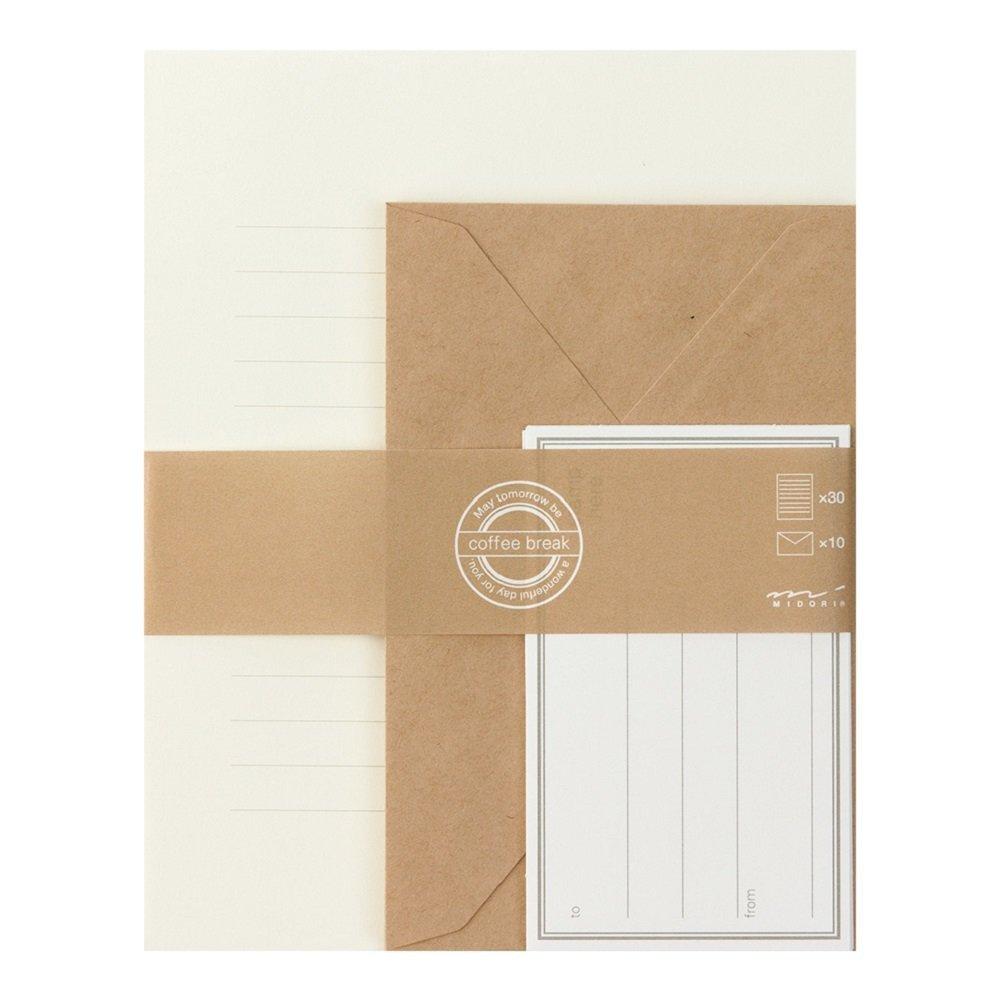 Midori Letter Set CB Letter Set Brown 86300006 коричневый