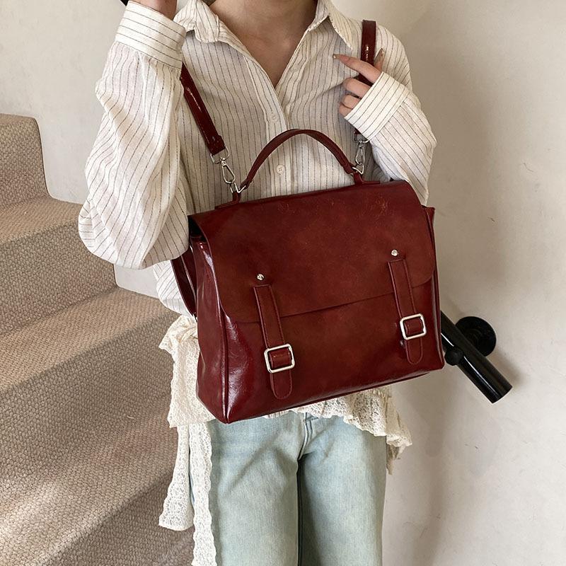 Premium Sense Backpack Bag Women 2025 New Fashion Versatile Handbag Trend Leisure Travel Schoolbag Tote Bag