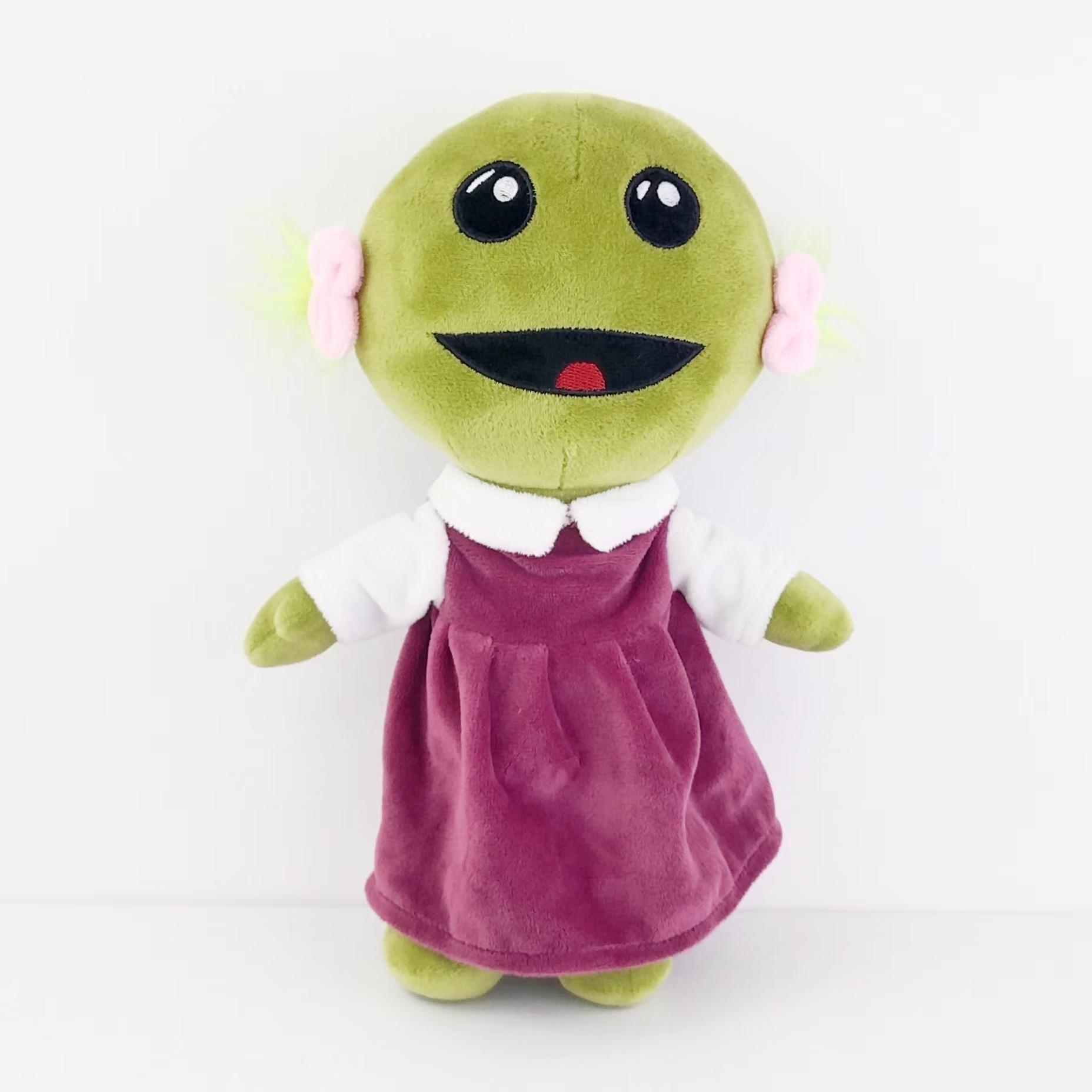 

New Nanalan Mona Little Girl Plush Doll Green Alien Doll