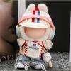 Cimoon Doll Clothes 15cm/17cm Baseball Uniform 6-Piece Set Costume Outfit for Plush Toys and Dolls