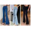 Euro-American & Southeast Asian Women's Hip-Lifting Flare Skinny Jeans - Sexy & New
