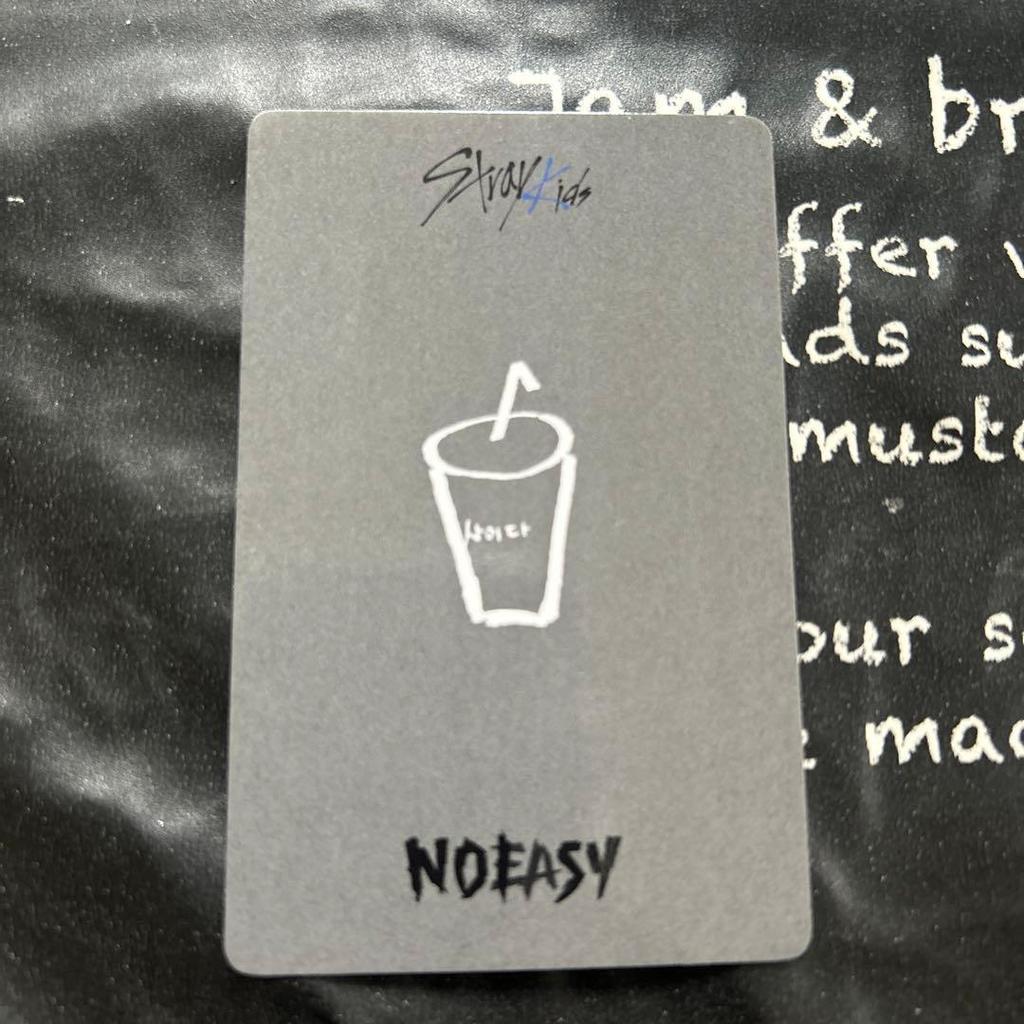 [USED] StrayKids NOEASY Hyunjin Chinese Withfans Trading Card