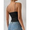 Ladies Summer Slim Temperament Swing Neck Knit Camisole Top
