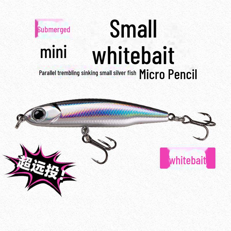 

«Мини-приманка в виде серебряного карандаша для дальних забросов»: Идеально подходит для морской и пресноводной рыбалки. 8g