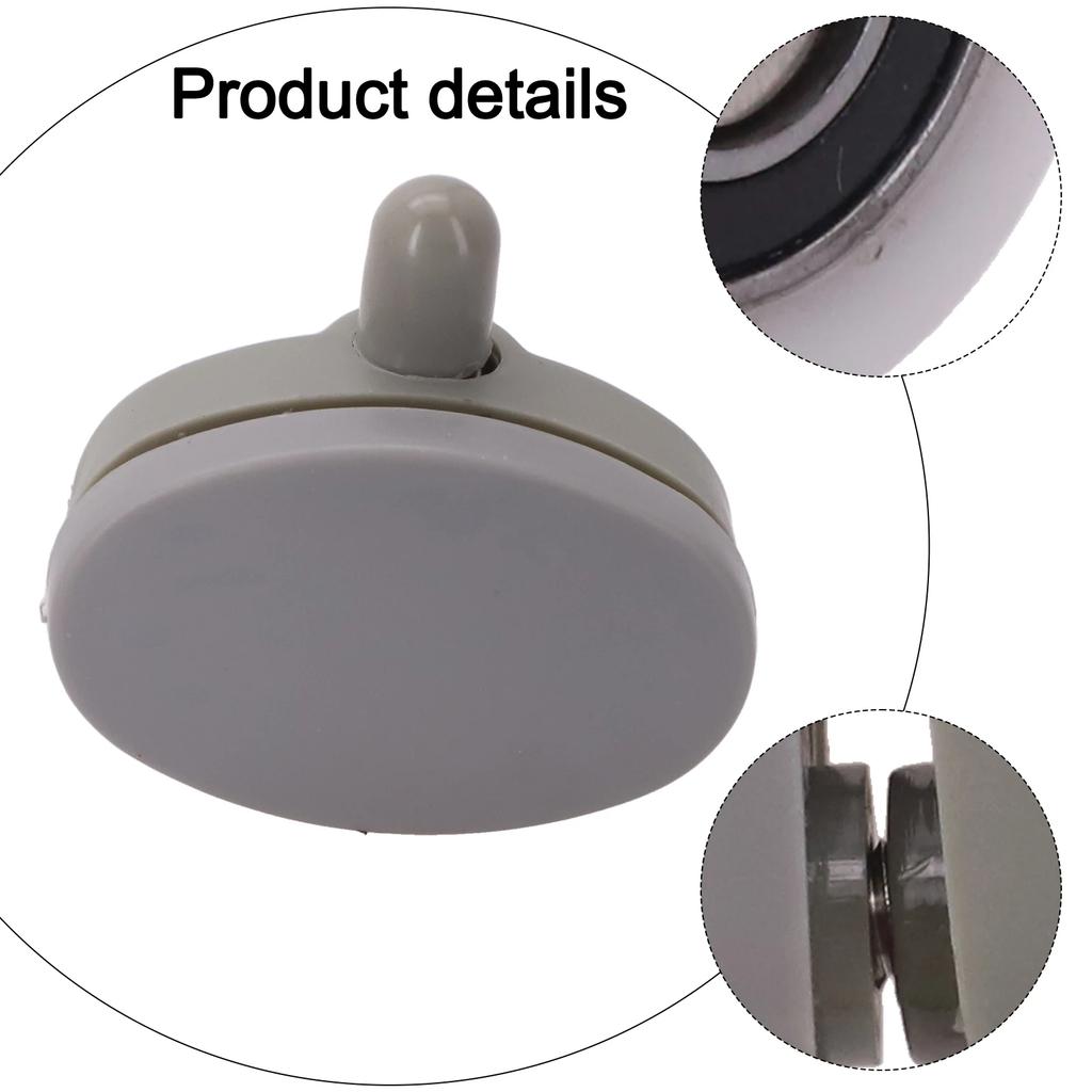 Bathroom Renovation Rollers Set Compatible With 4-6mm Glass Complete Roller Set Plastic And Brass Construction