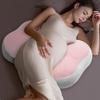 W Shaped Pillow for Women Cotton   Travel Belly Support Maternity   Pillow for Side Sleepers